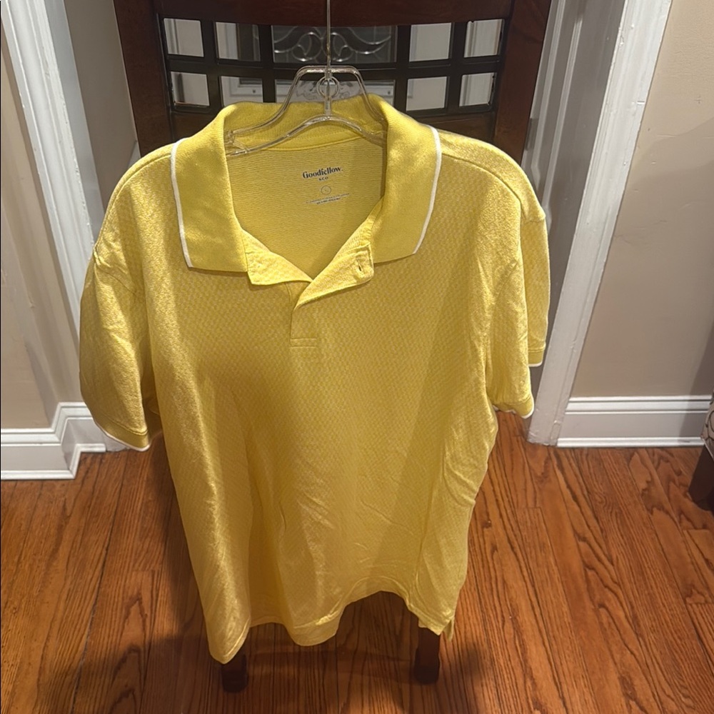 Goodfellow & Co Men's Yellow Polo Shirt